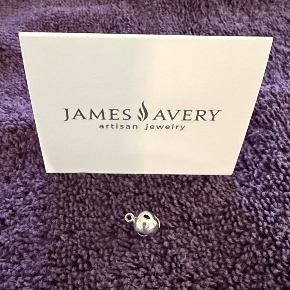 James Avery Silver Bell Charm